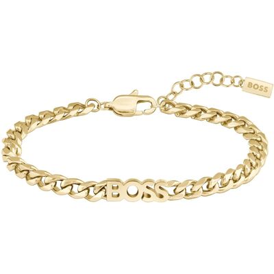 Hugo Boss Štýlový pozlátený náramok pre ženy Kassy 1580593 Hugo Boss Štýlový pozlátený náramok pre ženy Kassy 1580593