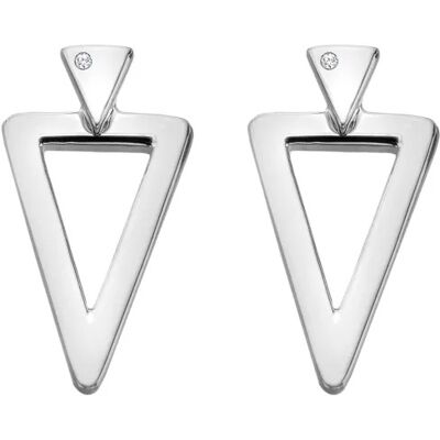 Hot Diamonds Dizajnové strieborné náušnice Paired DE885 Hot Diamonds Dizajnové strieborné náušnice Paired DE885