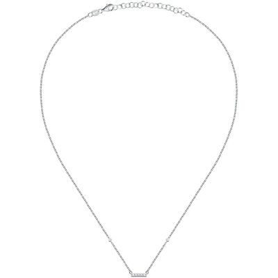 La Petite Story Elegantný strieborný náhrdelník s kubickými zirkónmi Silver LPS10AWV82 La Petite Story Elegantný strieborný náhrdelník s kubickými zirkónmi Silver LPS10AWV82