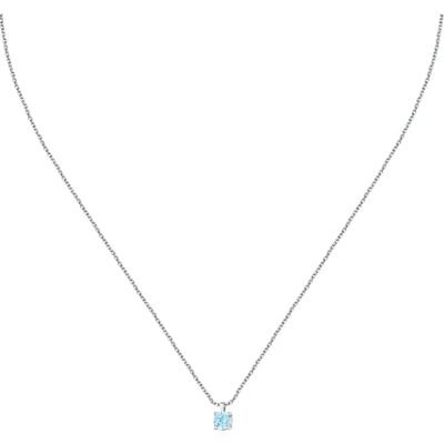 La Petite Story Strieborný náhrdelník s modrým zirkónom Silver LPS10AWV11 La Petite Story Strieborný náhrdelník s modrým zirkónom Silver LPS10AWV11