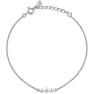 La Petite Story Strieborný náramok s umelými perličkami Silver LPS05AWV88 La Petite Story Strieborný náramok s umelými perličkami Silver LPS05AWV88