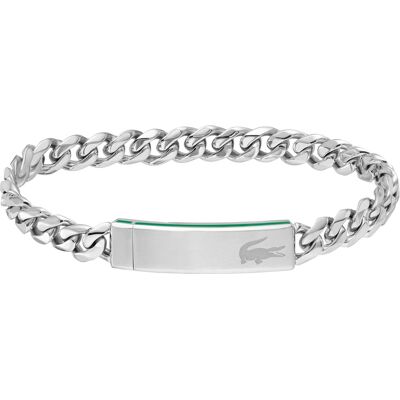 Lacoste Moderný pánsky náramok z ocele Baseline 2040081 Lacoste Moderný pánsky náramok z ocele Baseline 2040081