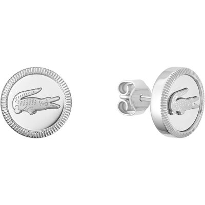 Lacoste Oceľové náušnice s krokodílom Memento 2040407 Lacoste Oceľové náušnice s krokodílom Memento 2040407