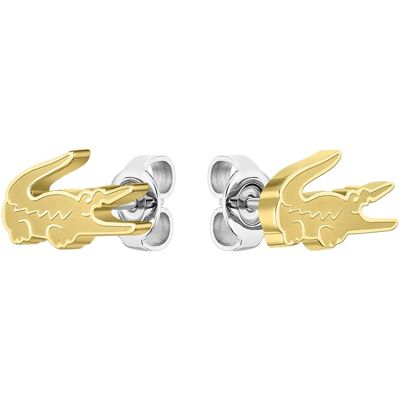 Lacoste Originálne pozlátené náušnice Crocodile 2040051 Lacoste Originálne pozlátené náušnice Crocodile 2040051