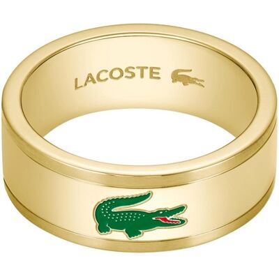 Lacoste Pozlátený prsteň pre mužov Arthor 2040496 62 mm Lacoste Pozlátený prsteň pre mužov Arthor 2040496 62 mm