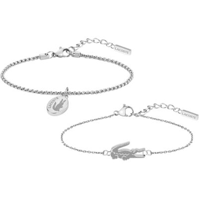 Lacoste Pôvabná oceľová sada šperkov pre ženy (náramok, náušnice) 2070046 Lacoste Pôvabná oceľová sada šperkov pre ženy (náramok, náušnice) 2070046