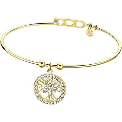 Lotus Style Pevný pozlátený náramok s príveskom Strom života Millennial LS2120-2 / 3 Lotus Style Pevný pozlátený náramok s príveskom Strom života Millennial LS2120-2 / 3