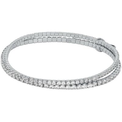 Michael Kors Dvojitý tenisový náramok so zirkónmi Brilliance Kors MKJ8359CZ040 Michael Kors Dvojitý tenisový náramok so zirkónmi Brilliance Kors MKJ8359CZ040