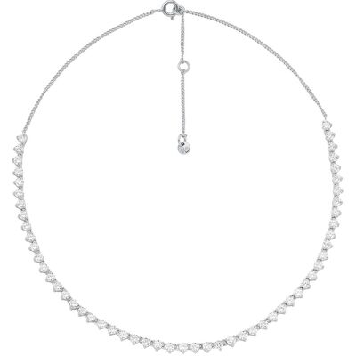 Michael Kors Luxusný strieborný náhrdelník so zirkónmi Tennis MKC1612AN040 Michael Kors Luxusný strieborný náhrdelník so zirkónmi Tennis MKC1612AN040