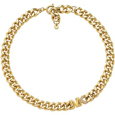 Michael Kors Masívna pozlátená retiazka Premium MKJ7835710 Michael Kors Masívna pozlátená retiazka Premium MKJ7835710