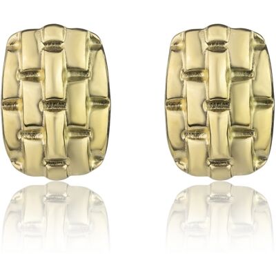 Marc Malone Extravagantné pozlátené náušnice Cassidy Gold Earrings MCE24007G Marc Malone Extravagantné pozlátené náušnice Cassidy Gold Earrings MCE24007G