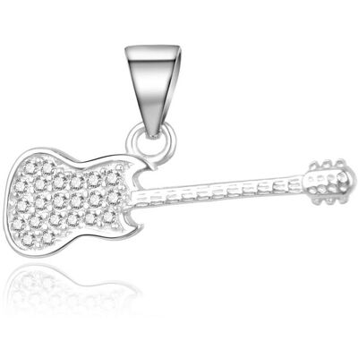MOISS Štýlový strieborný prívesok Gitara P0001147 MOISS Štýlový strieborný prívesok Gitara P0001147