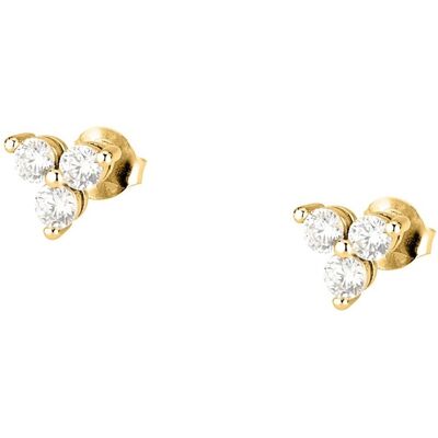 Morellato Elegantné pozlátené kôstky so zirkónmi Luminosa SAIW325 Morellato Elegantné pozlátené kôstky so zirkónmi Luminosa SAIW325
