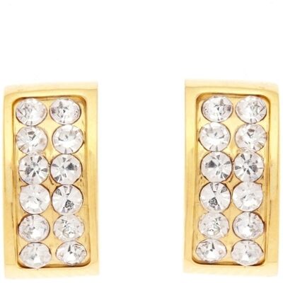 Oliver Weber Nežné pozlátené náušnice s kryštálmi Ember Lumiere 23228G Oliver Weber Nežné pozlátené náušnice s kryštálmi Ember Lumiere 23228G