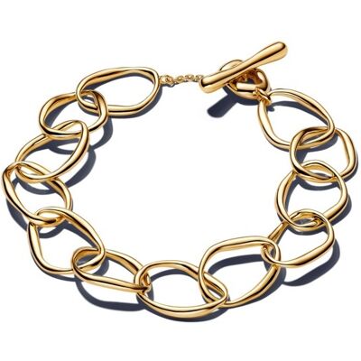 Pandora Originálny pozlátený náramok Shine Essence 563864C00 20 cm Pandora Originálny pozlátený náramok Shine Essence 563864C00 20 cm
