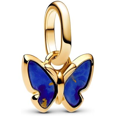 Pandora Pozlátený prívesok Motýľ Mini Shine 763825C01 Pandora Pozlátený prívesok Motýľ Mini Shine 763825C01