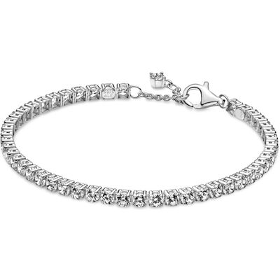 Pandora Tenisový strieborný náramok so zirkónmi Timeless 591469C01 18 cm Pandora Tenisový strieborný náramok so zirkónmi Timeless 591469C01 18 cm