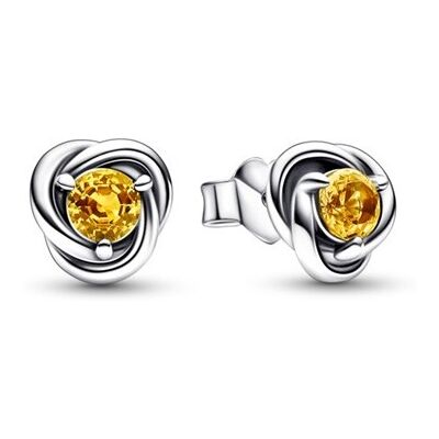 Pandora Skvele padnúce strieborné náušnice so žltými zirkónmi 292334C04 Pandora Skvele padnúce strieborné náušnice so žltými zirkónmi 292334C04