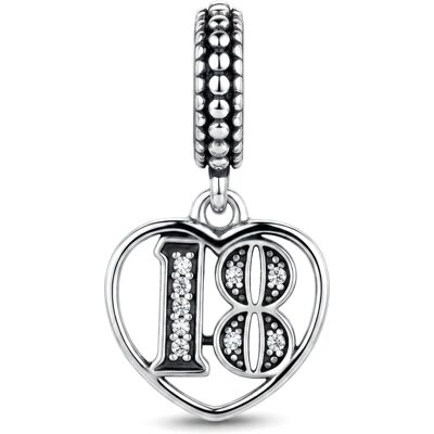 Pandora Strieborný prívesok 18 Moments 797262CZ Pandora Strieborný prívesok 18 Moments 797262CZ
