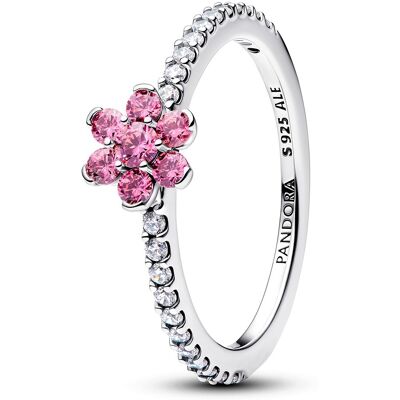 Pandora Strieborný prsteň Ružový kvet Timeless 194499C02 56 mm Pandora Strieborný prsteň Ružový kvet Timeless 194499C02 56 mm