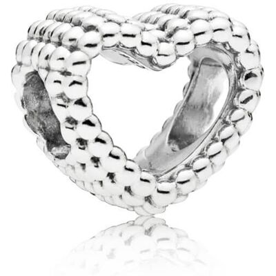 Pandora Strieborná srdiečková korálka 797516 Pandora Strieborná srdiečková korálka 797516