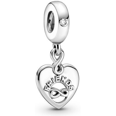 Pandora Štýlový prívesok Friends Forever Moments 799294C01 Pandora Štýlový prívesok Friends Forever Moments 799294C01
