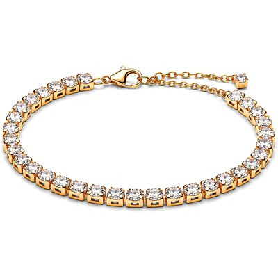 Pandora Tenisový pozlátený náramok so zirkónmi Shine 563539C01 18 cm Pandora Tenisový pozlátený náramok so zirkónmi Shine 563539C01 18 cm