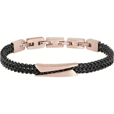 BREIL Moderný bicolor náramok z ocele Edit Out TJ3435 BREIL Moderný bicolor náramok z ocele Edit Out TJ3435