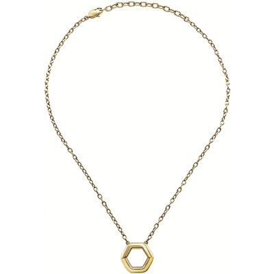 BREIL Moderný dámsky náhrdelník z ocele Hexagonia TJ3507 BREIL Moderný dámsky náhrdelník z ocele Hexagonia TJ3507