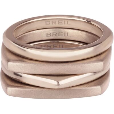 BREIL Moderná sada bronzových prsteňov New Tetra TJ302 56 mm BREIL Moderná sada bronzových prsteňov New Tetra TJ302 56 mm