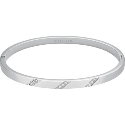 Rosefield Elegantný pevný náramok s kryštálmi JBLCS-J1044 Rosefield Elegantný pevný náramok s kryštálmi JBLCS-J1044