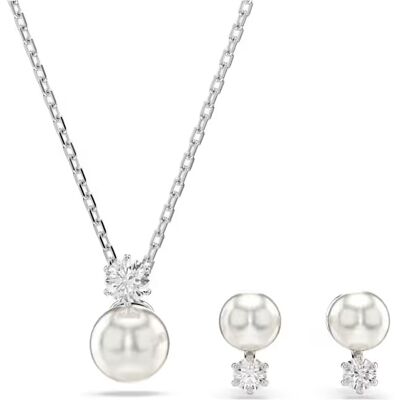 Swarovski Očarujúca sada šperkov s krištáľovými perlami a zirkónmi Matrix 5689624 Swarovski Očarujúca sada šperkov s krištáľovými perlami a zirkónmi Matrix 5689624