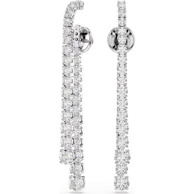 Swarovski Oslnivé dlhé náušnice 2v1 so zirkónmi Matrix 5709257 Swarovski Oslnivé dlhé náušnice 2v1 so zirkónmi Matrix 5709257