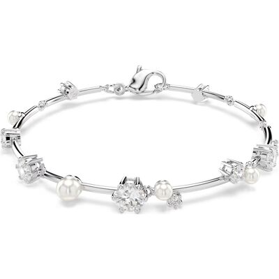 Swarovski Trblietavý náramok s kryštálmi a perličkami Constella 5707511 Swarovski Trblietavý náramok s kryštálmi a perličkami Constella 5707511