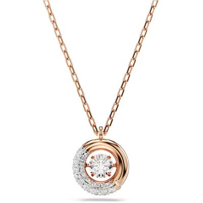 Swarovski Pôvabný bronzový náhrdelník so zirkónmi Dextera 5692257 Swarovski Pôvabný bronzový náhrdelník so zirkónmi Dextera 5692257