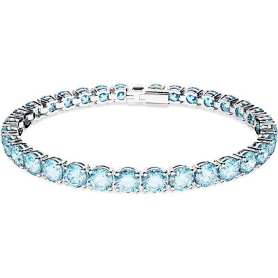 Swarovski Pôvabný náramok so Swarovski kryštálmi Matrix Tennis 5648928 16,5 cm Swarovski Pôvabný náramok so Swarovski kryštálmi Matrix Tennis 5648928 16,5 cm
