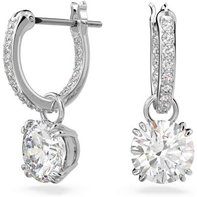 Swarovski Trblietavé náušnice krúžky s príveskami 2v1 Constella 5636717 Swarovski Trblietavé náušnice krúžky s príveskami 2v1 Constella 5636717