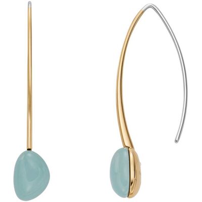 Skagen Pôvabné bicolor náušnice Sofie Sea Glass SKJ1807710 Skagen Pôvabné bicolor náušnice Sofie Sea Glass SKJ1807710
