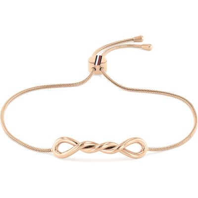 Tommy Hilfiger Elegantný bronzový náramok Twist 2780731 Tommy Hilfiger Elegantný bronzový náramok Twist 2780731