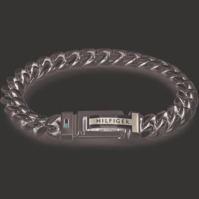 Tommy Hilfiger Luxusný pánsky náramok z ocele 2790433 Tommy Hilfiger Luxusný pánsky náramok z ocele 2790433