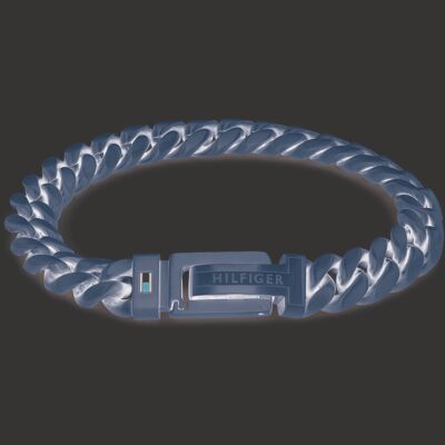 Tommy Hilfiger Luxusný pánsky náramok z pozlátenej ocele 2790434 Tommy Hilfiger Luxusný pánsky náramok z pozlátenej ocele 2790434