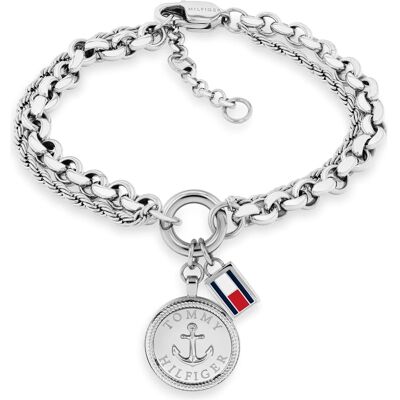 Tommy Hilfiger Nadčasový oceľový náramok Nautical Charms 2781024 Tommy Hilfiger Nadčasový oceľový náramok Nautical Charms 2781024