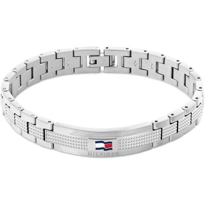 Tommy Hilfiger Nadčasový oceľový náramok pre mužov Homme 2790419 Tommy Hilfiger Nadčasový oceľový náramok pre mužov Homme 2790419