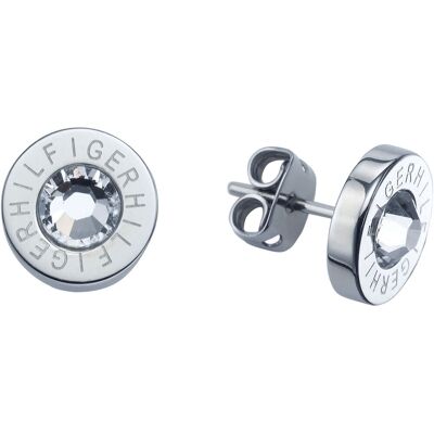 Tommy Hilfiger Oceľové náušnice kôstky s kryštálom TH2700259 Tommy Hilfiger Oceľové náušnice kôstky s kryštálom TH2700259