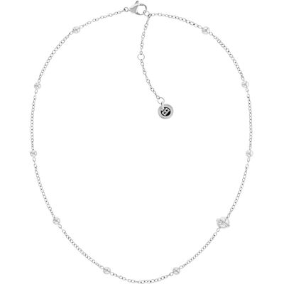 Tommy Hilfiger Slušivý oceľový náhrdelník pre ženy Metallic Orb 2780818 Tommy Hilfiger Slušivý oceľový náhrdelník pre ženy Metallic Orb 2780818