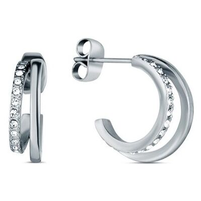 Vuch Elegantné kruhové náušnice Riny Silver Vuch Elegantné kruhové náušnice Riny Silver