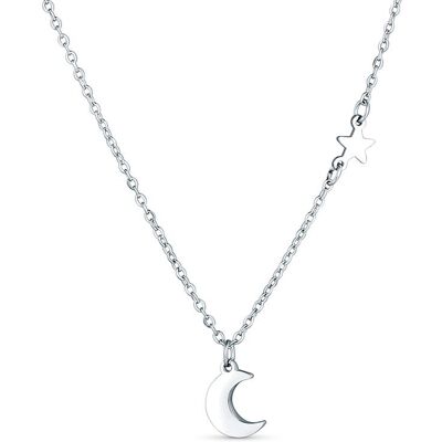 Vuch Náhrdelník s príveskom mesiaca Kiral Silver Vuch Náhrdelník s príveskom mesiaca Kiral Silver