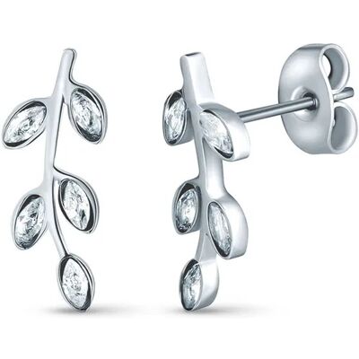 Vuch Očarujúce oceľové náušnice so zirkónmi Zotia Silver Vuch Očarujúce oceľové náušnice so zirkónmi Zotia Silver