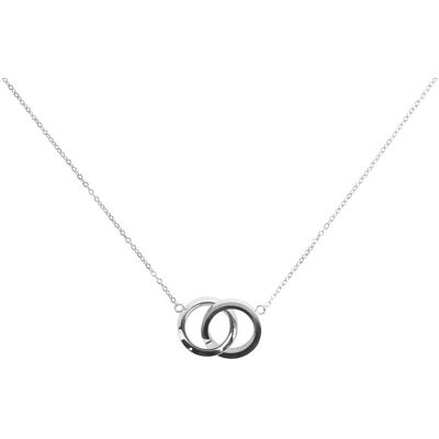 Vuch Štýlový oceľový náhrdelník s krúžkami Silver Laima Vuch Štýlový oceľový náhrdelník s krúžkami Silver Laima