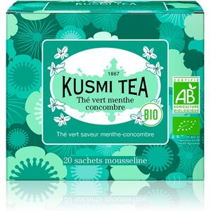 Kusmi Tea Zelený čaj s uhorkou a mätou 20 sáčkov BIO 40 g Kusmi Tea Zelený čaj s uhorkou a mätou 20 sáčkov BIO 40 g